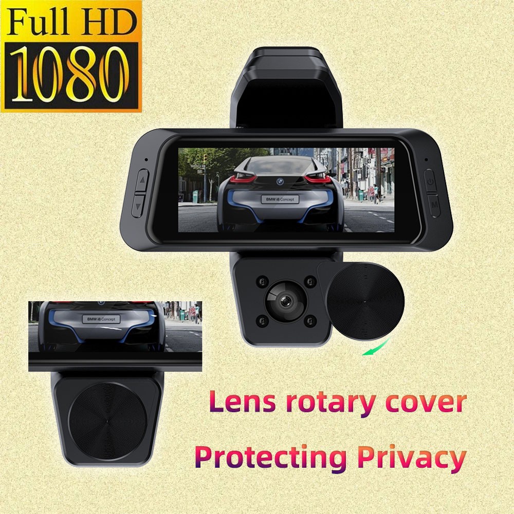 Car Dash Cam Front Rear Camera DVR Dash Camera Video Recorder 170° Wide Angle