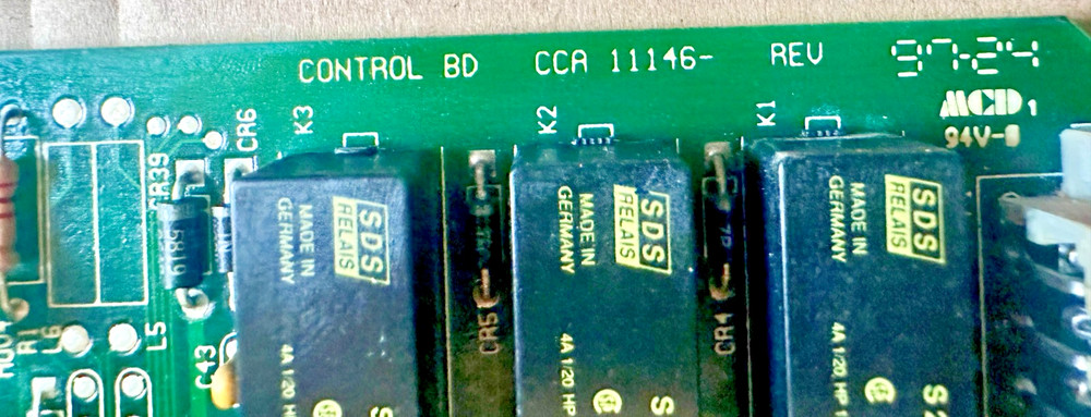 General Monitors 4802A ,single-channel Combustible Gas Control Module