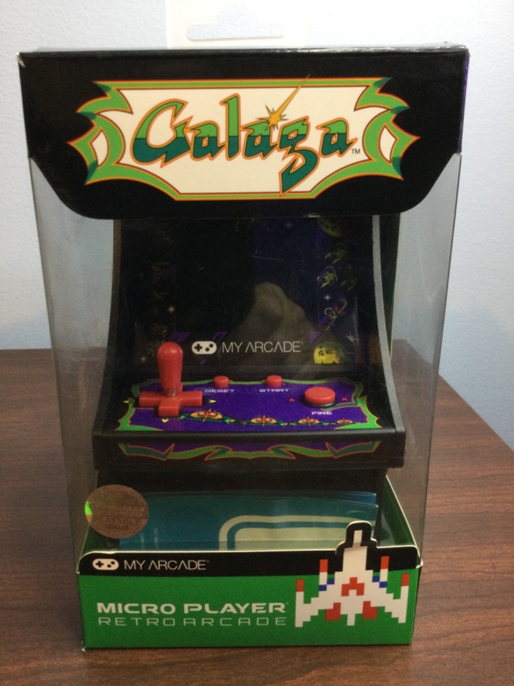 Galaga - My Arcade Micro Player Retro Arcade Handheld Brand New Unopened