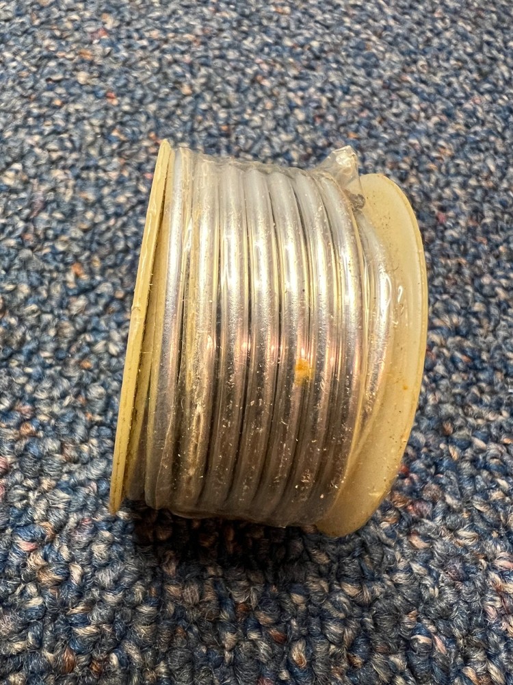 Alpha Flo-Temp 23945 lead-free solder, .125 solid wire, 8 oz. roll, unopened