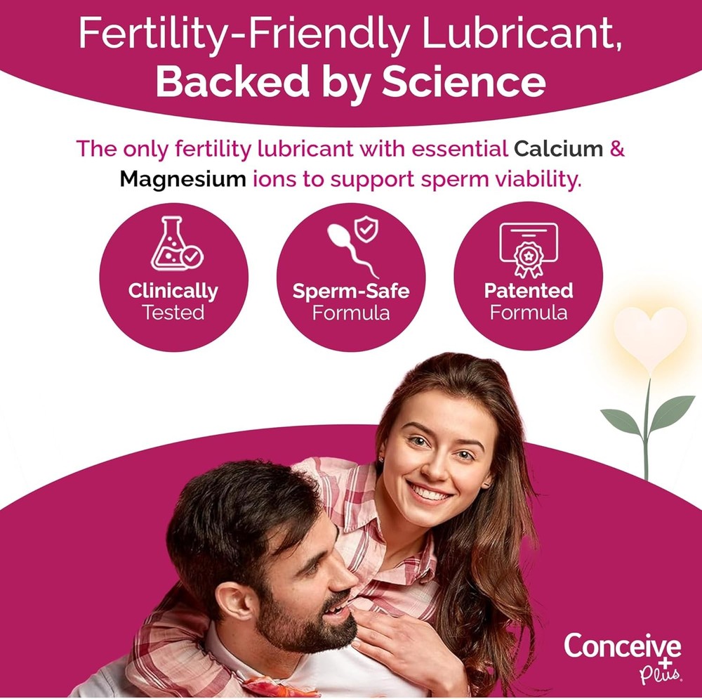 Fertility Lubricant for Trying to Conceive - pH Balanced & Sperm Friendly
