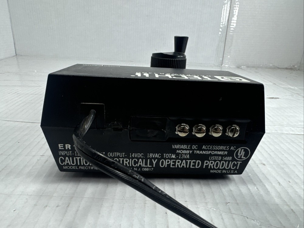 MRC Tech 2 Rail Power 1400 Transformer, Controller For Train Set Ho / N Scale