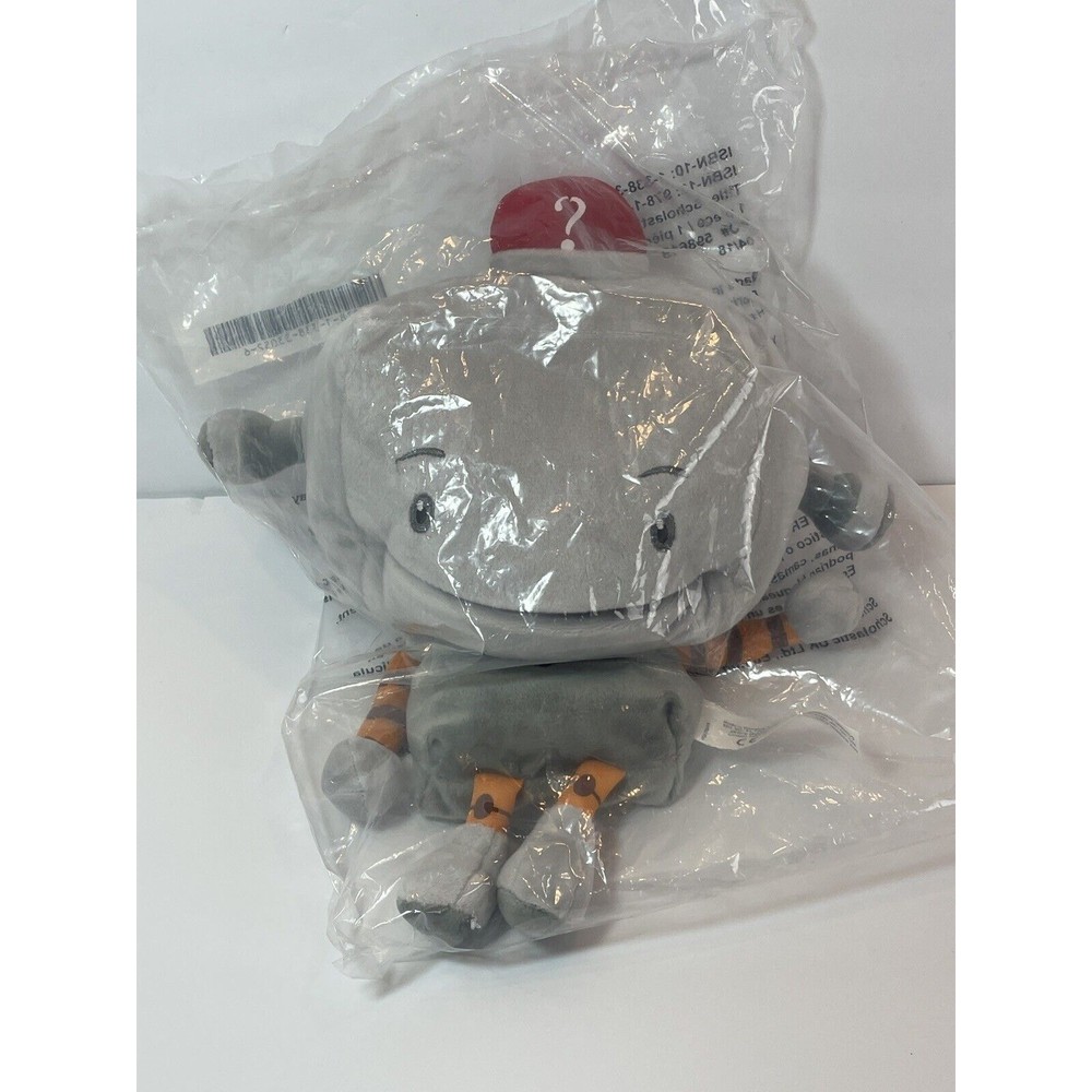 Scholastic Robot Alien Puppet Book Lover Reader Library Bookshelf Plush