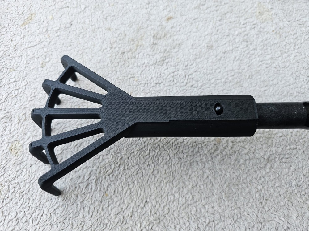 Allthings3D Bushwhacker baiting spoon pole weed rake attachment