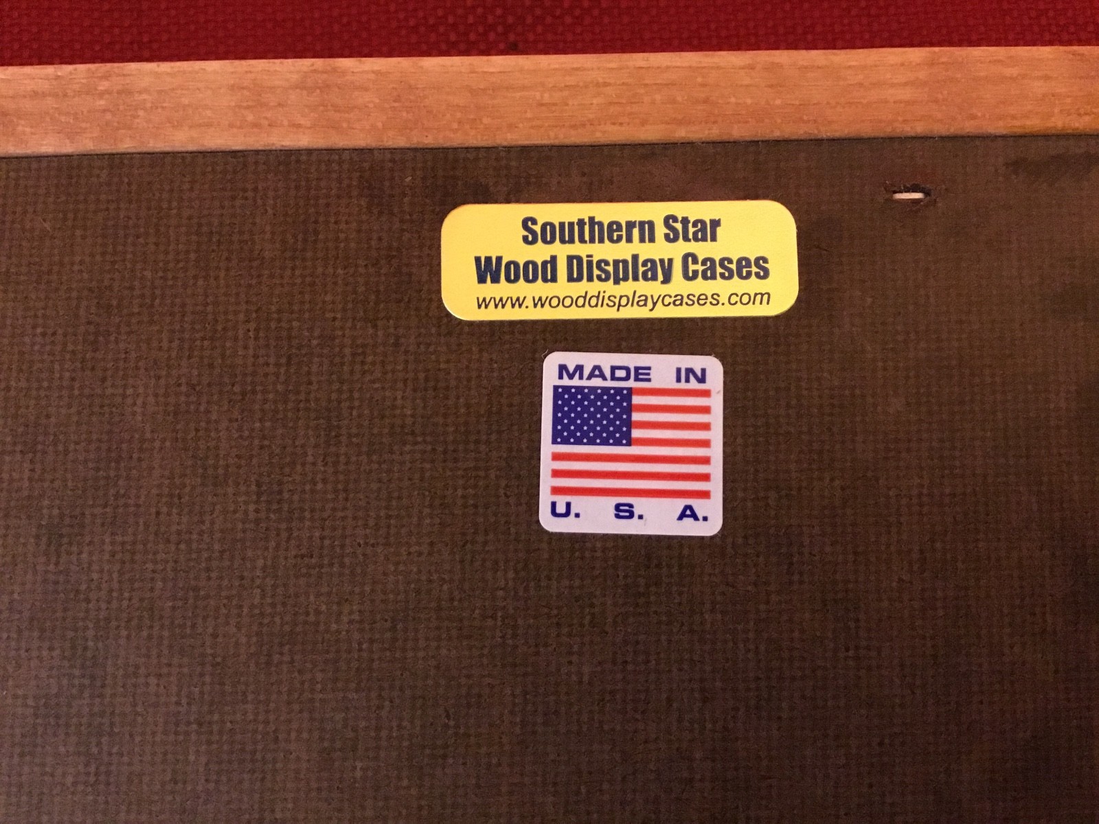 Zippo lighter cherry wood display case with 30 compartment holder