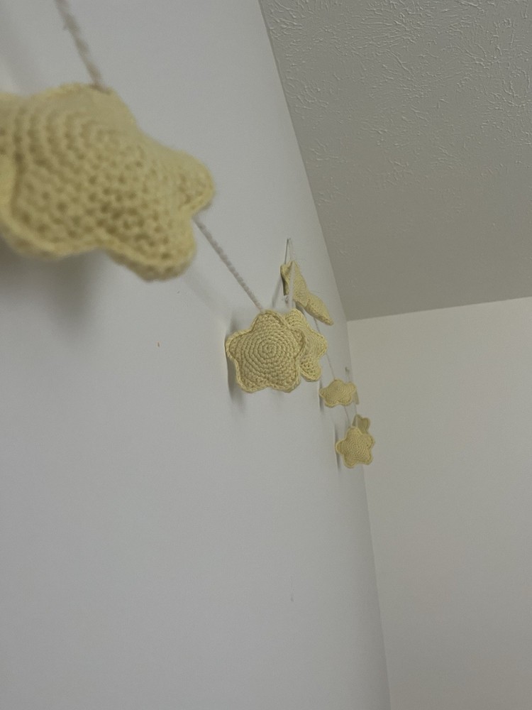 Crochet Star Garland