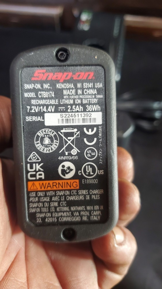 snap on cordless set