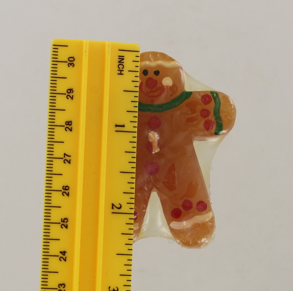 8 New Gingerbread Men Cookie Candles