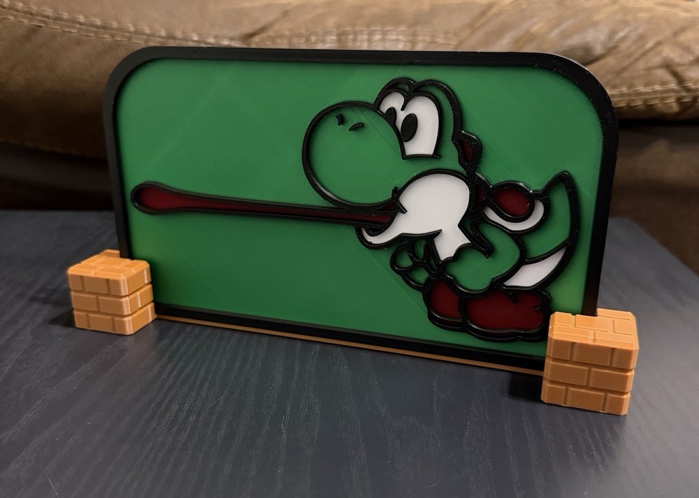 Switch 2 Dock With Super Mario Inspired Faceplate
