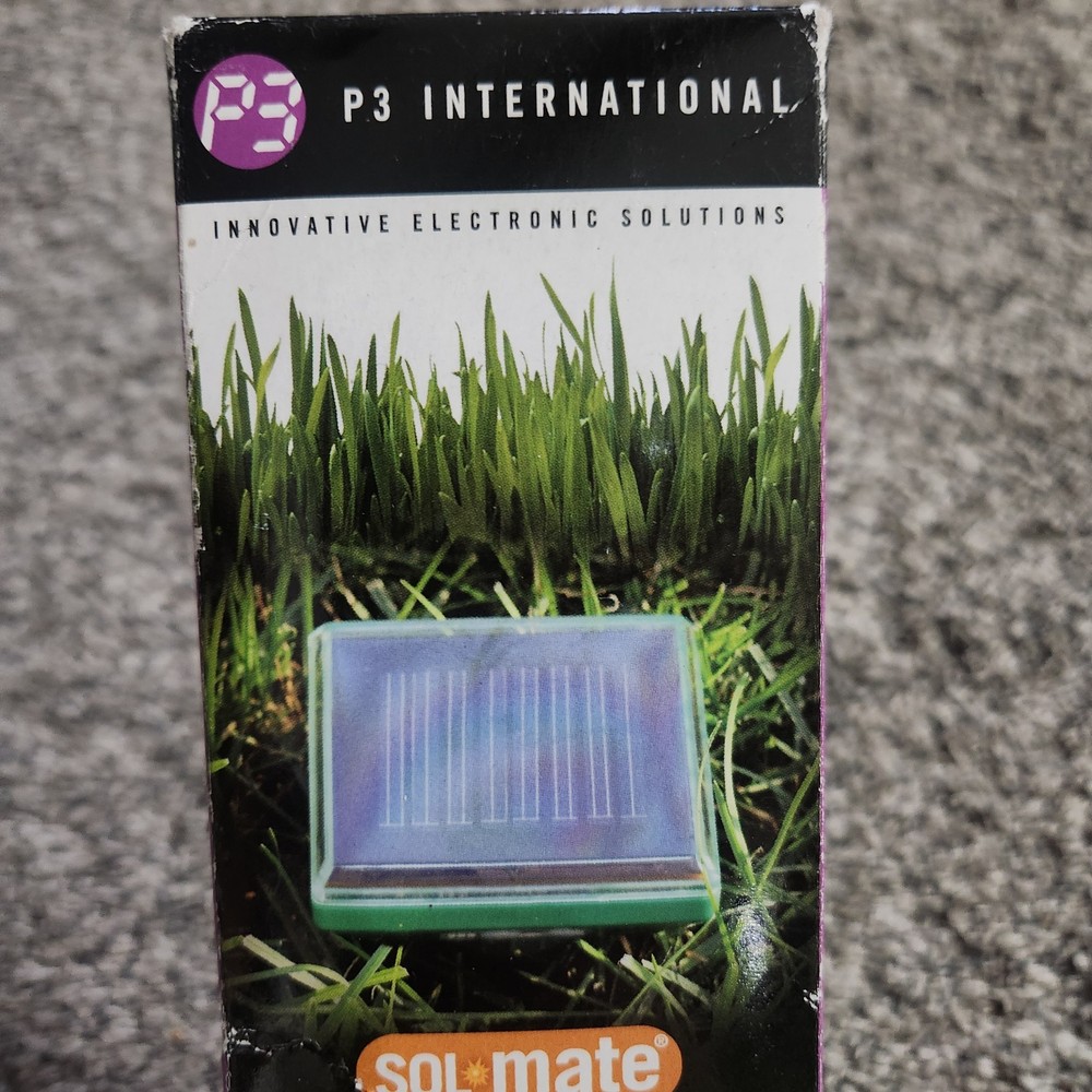 Mole Gopher Chaser Repeller P3 Sol Mate Solar Powered Sonic Action NEW OPEN BOX