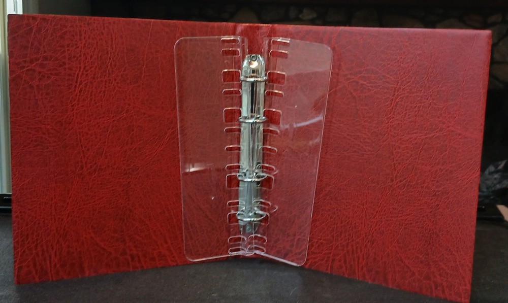 Lighthouse/Leuchtturm Red 4 Ring Album & Slipcase