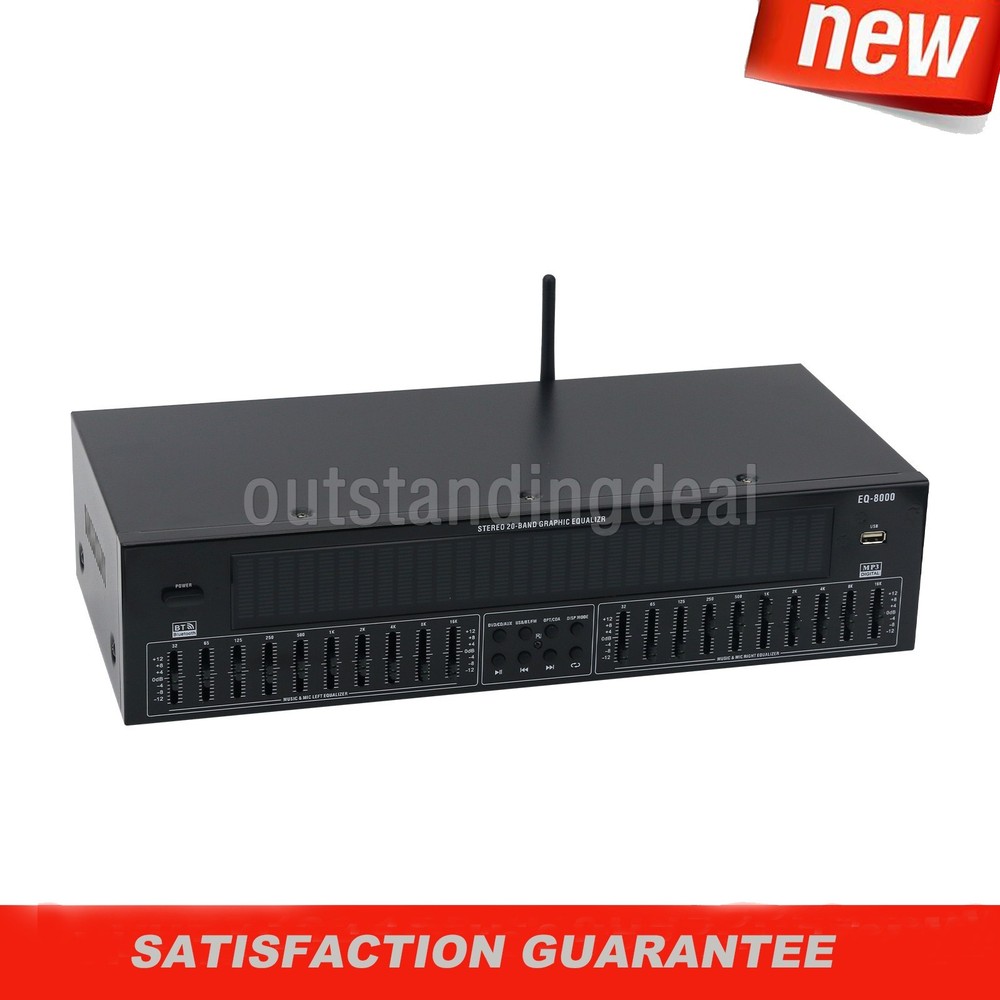 EQ8000 Green LED EQ Equalizer Bluetooth5.4 Digital Audio Decoder Processor os67