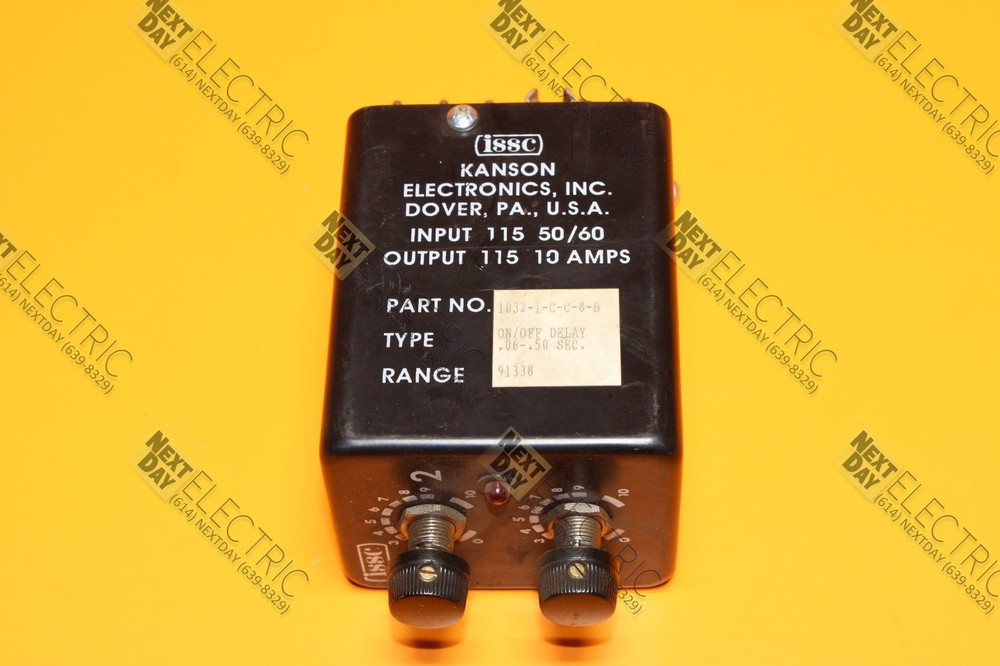ISSC, 1032-1-C-C-8-B, On Off Relay Timer Timing Kanson Electronics