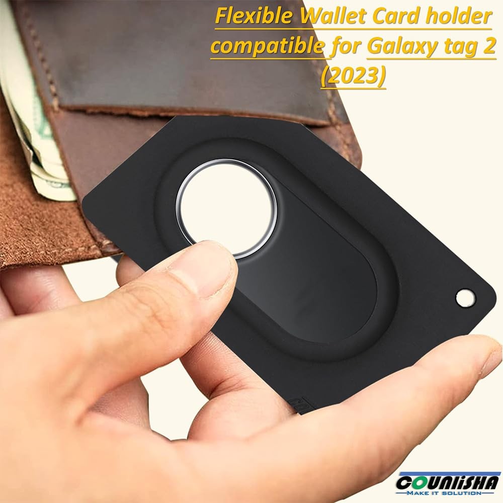 Wallet Holder Compatible for Galaxy tag2,Slim Card Case Flexible 1 Pack case