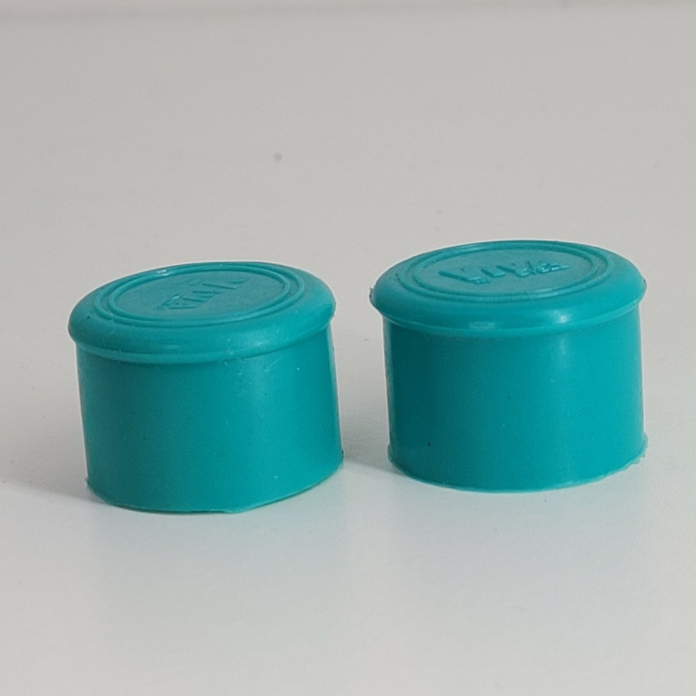 Viva Cycle Handlebar End Plugs Teal 1Pair C4