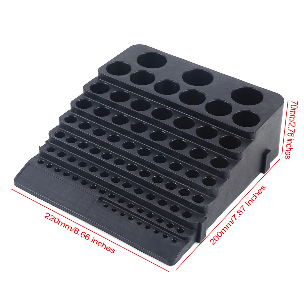 PP Storage Box Organizer CNC Milling Tool Placement Organizer Large capacity