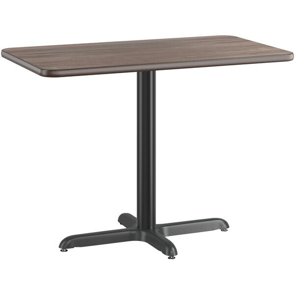 30" x 48" Rectangular Restaurant Table Top with Ash Laminate Top Finish