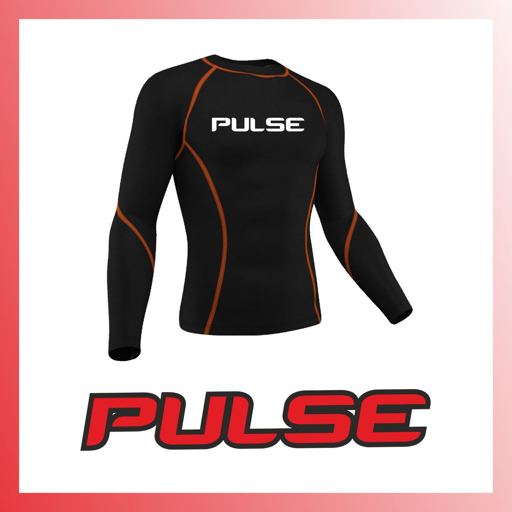 PULSE MOTOCROSS MX BMX MTB THERMAL WINTER WARM BASE LAYER COMPRESSION TOP