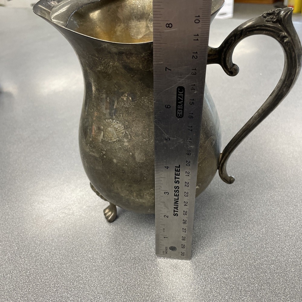 Vintage Leonard Silver Plated Pitcher