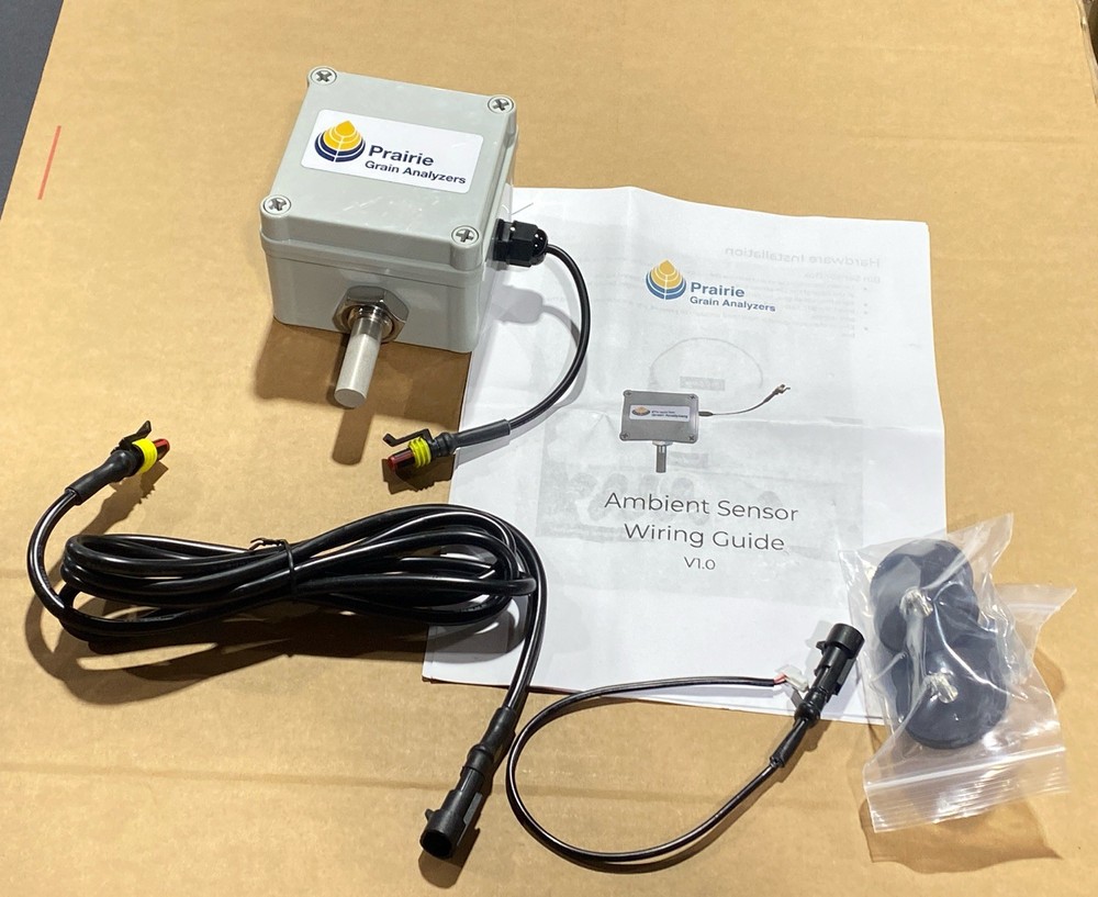 Prairie grain analyzer Ambient sensor New