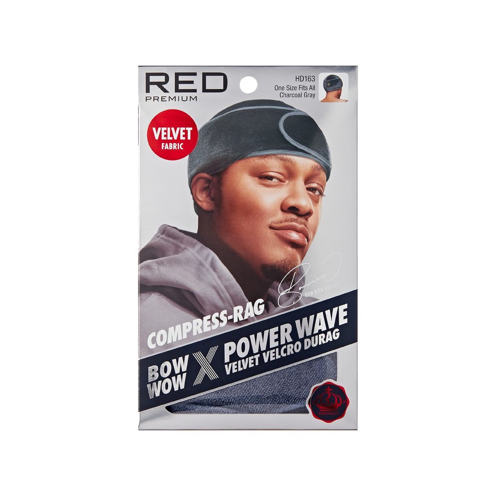 RED Premium Bow Wow X Power Wave Durag, 360 Wave Compression Cap for Men & , ...