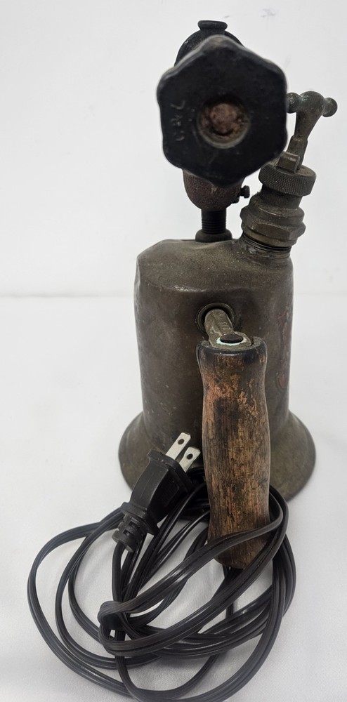 Antique Brass Torch Lantern Hand Made
