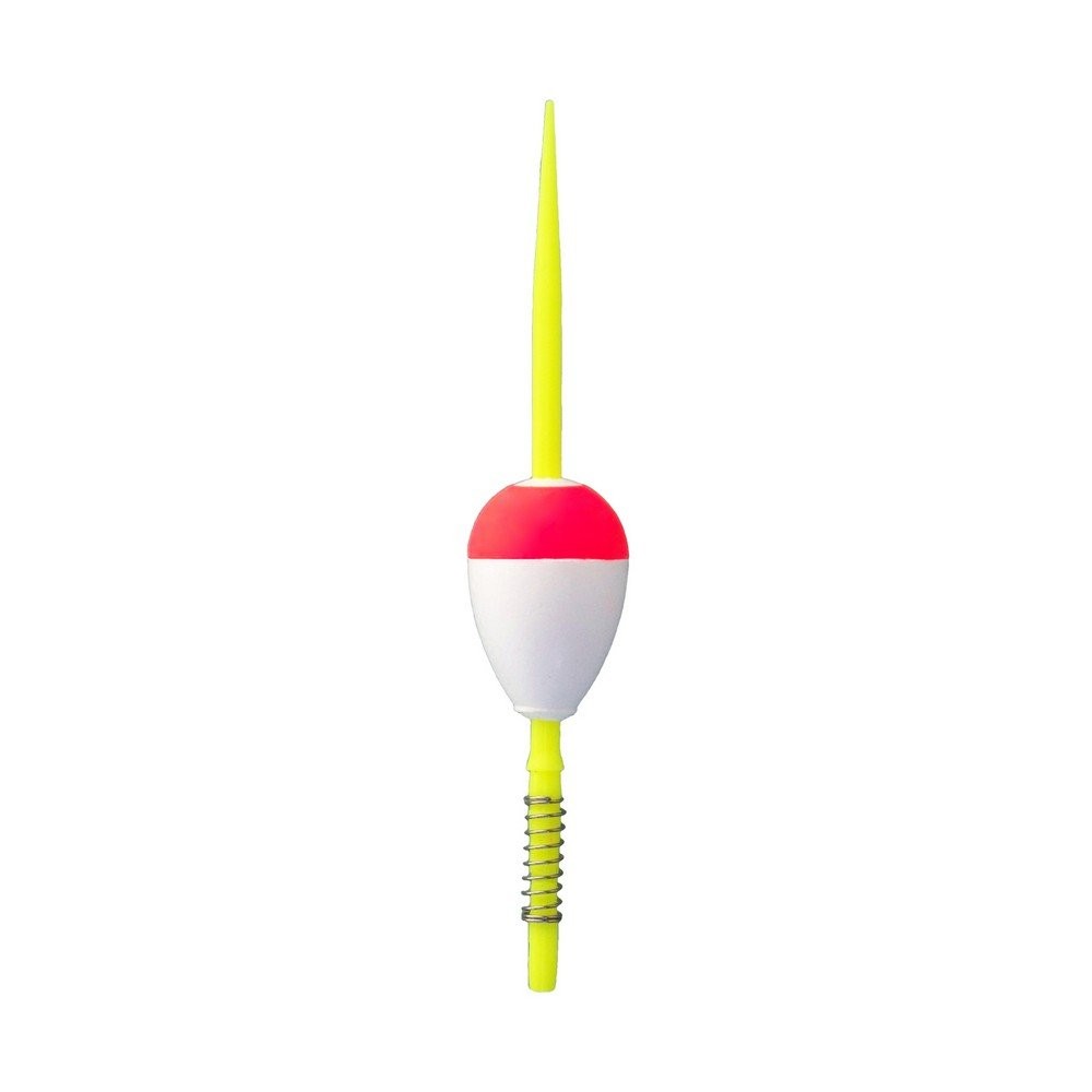 Comal Spring Stick Pear 1.5" Float Red - White - PHL150RW PK3