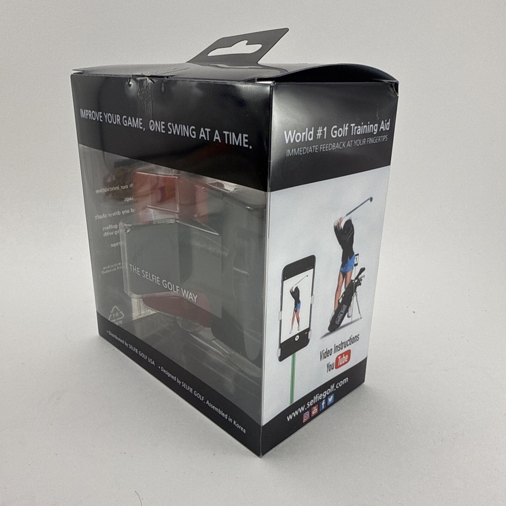 SelfieGOLF Record Golf Swing - Cell Phone Holder Golf Analyzer Accessories