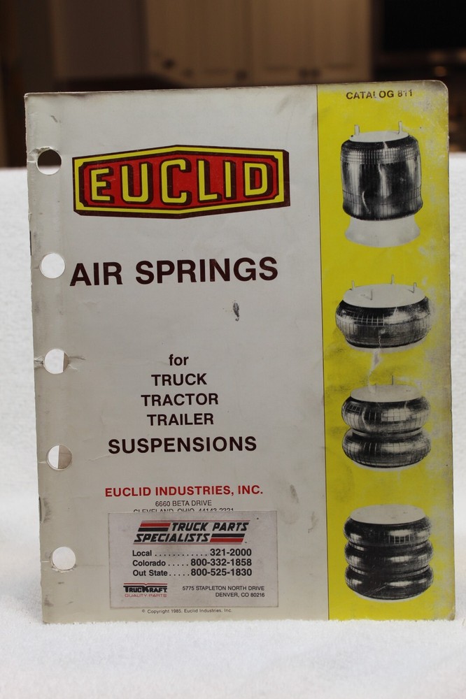 euclid air springs catalog 811