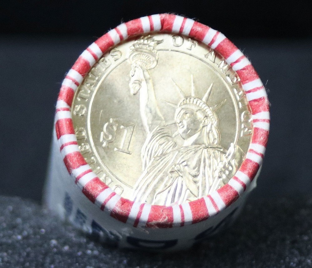 2007 John Adams Presidential Dollar Roll ~ Look for Errors and Mint. #46