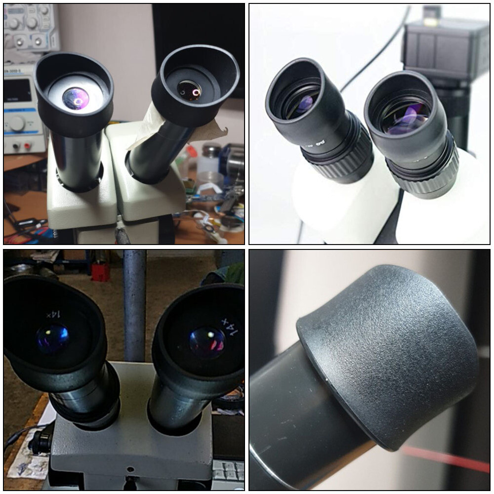 2PCS Cups Eyepiece Shield Cup Eyecups for Binoculars