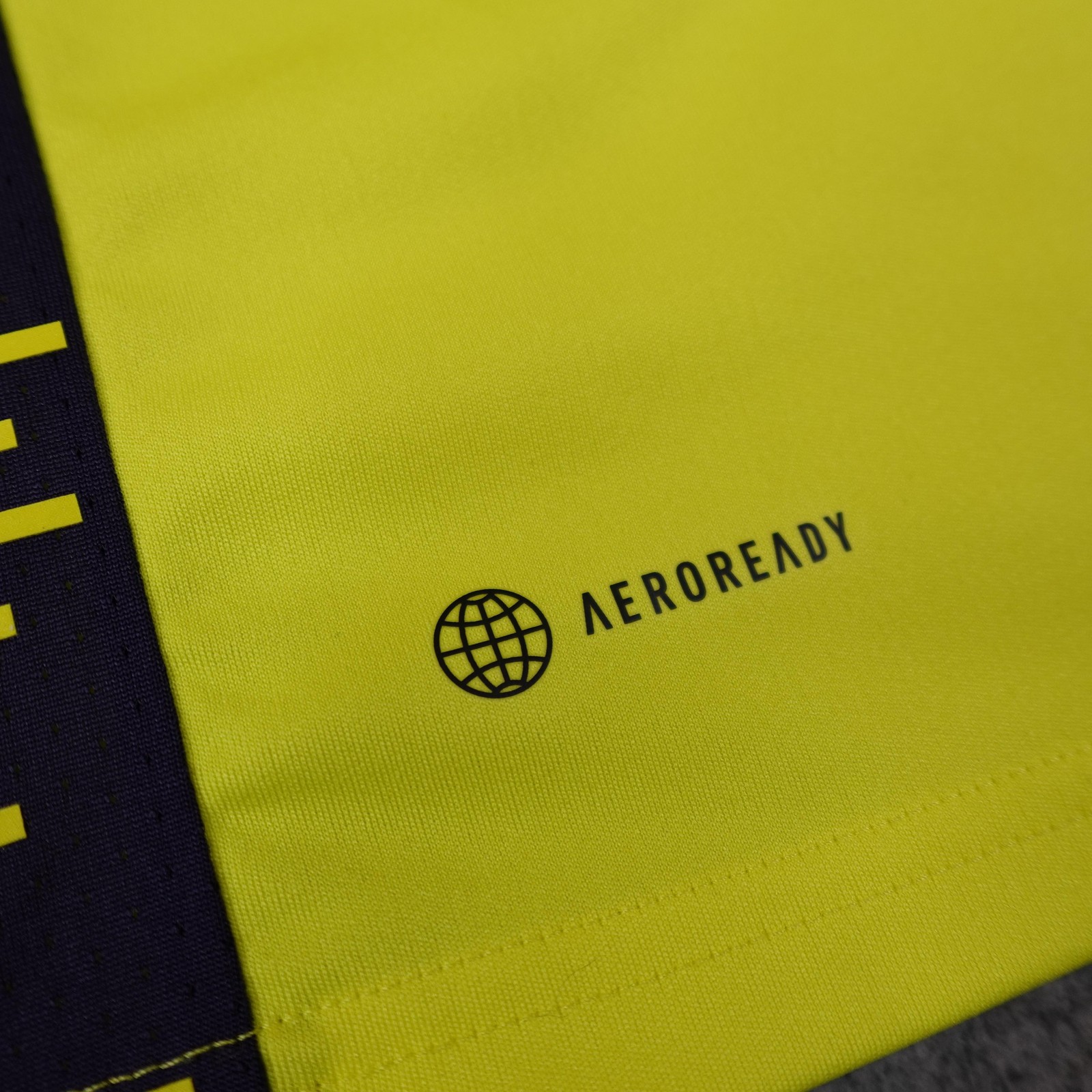 Nashville SC Jersey Mens Small Yellow MLS Soccer Adidas AEROREADY Renasant 2021