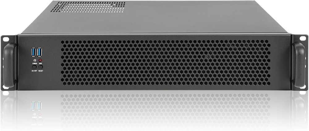 Server Case Microatx/Mini-Itx 2U Rackmount Server Chassis Max 7X3.5 Bay / USB3.0