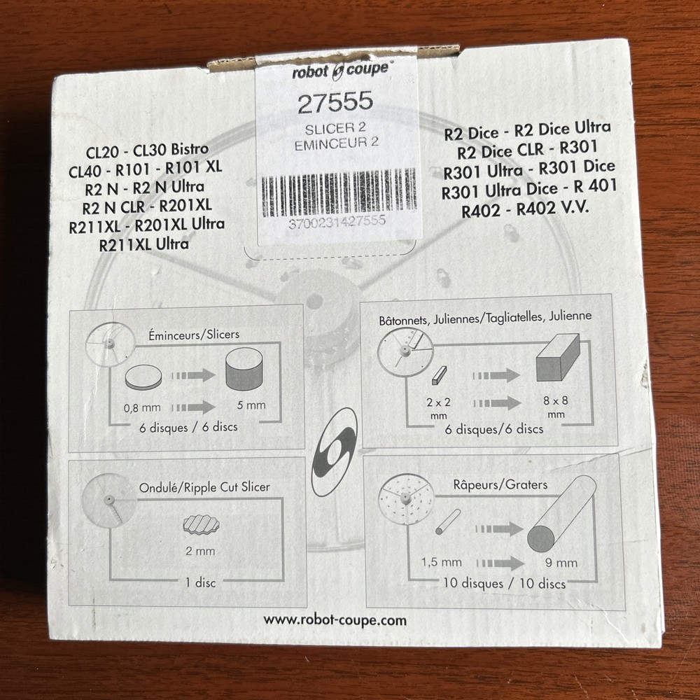 Robot Coupe Slicer 2 27555