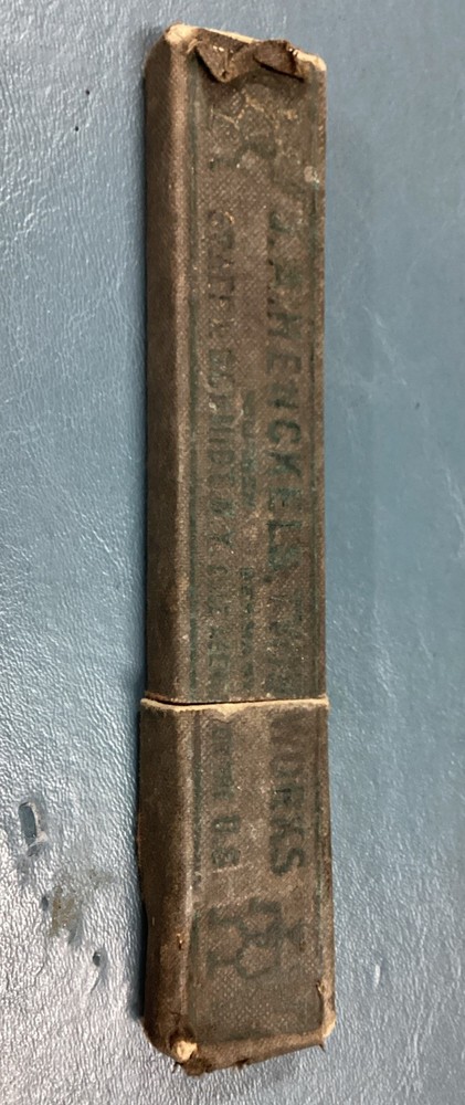 Vintage Salamander Straight Razor, With Original Box