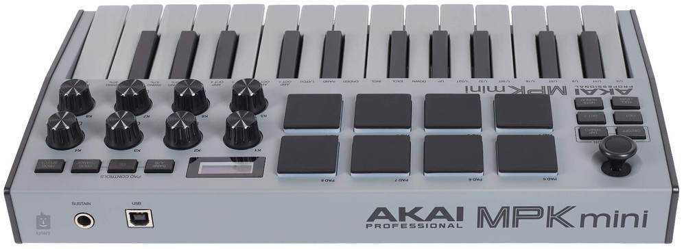 Akai Professional MPK Mini MK3 25-Key MIDI Controller Special Edition Gray