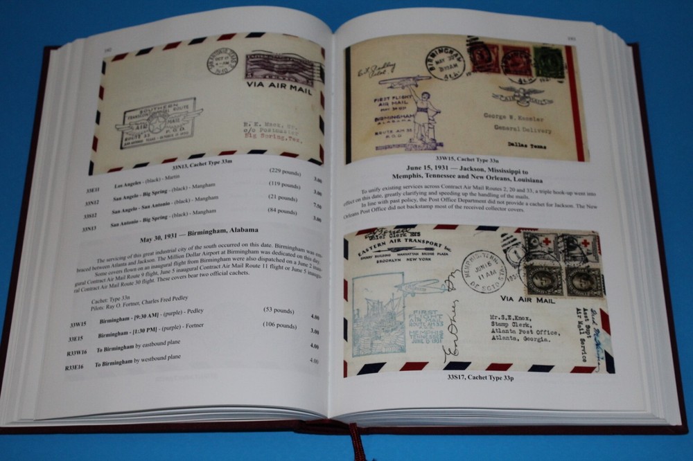 American Air Mail Catalogue Volume 1 Seventh Ed. Super BlueLakeStamps Updated