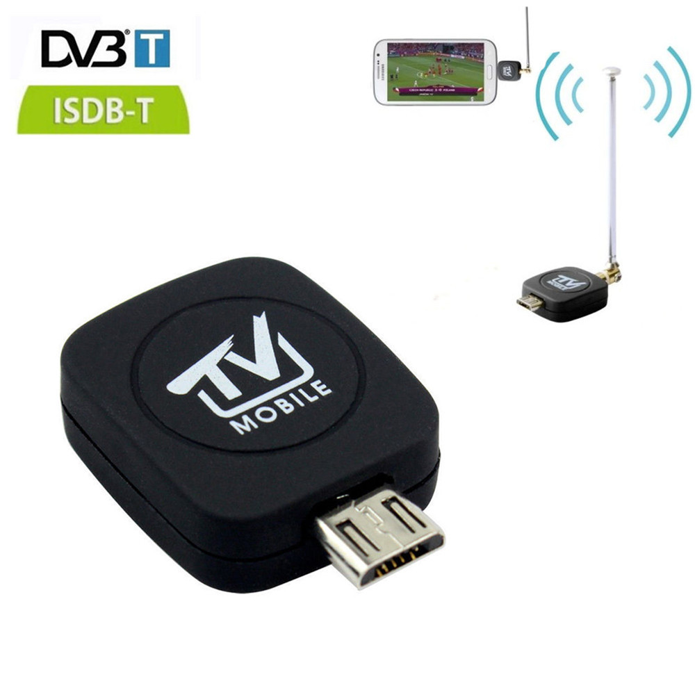 DVB-T Micro USB Tuner Mobile HD TV Receiver Dongle Android Phone Tablet