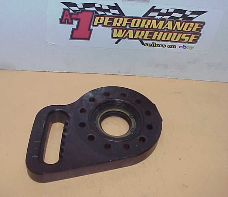 Black Billet Aluminum Quick Change Panhard J-Bar Adjustable Bracket Winters