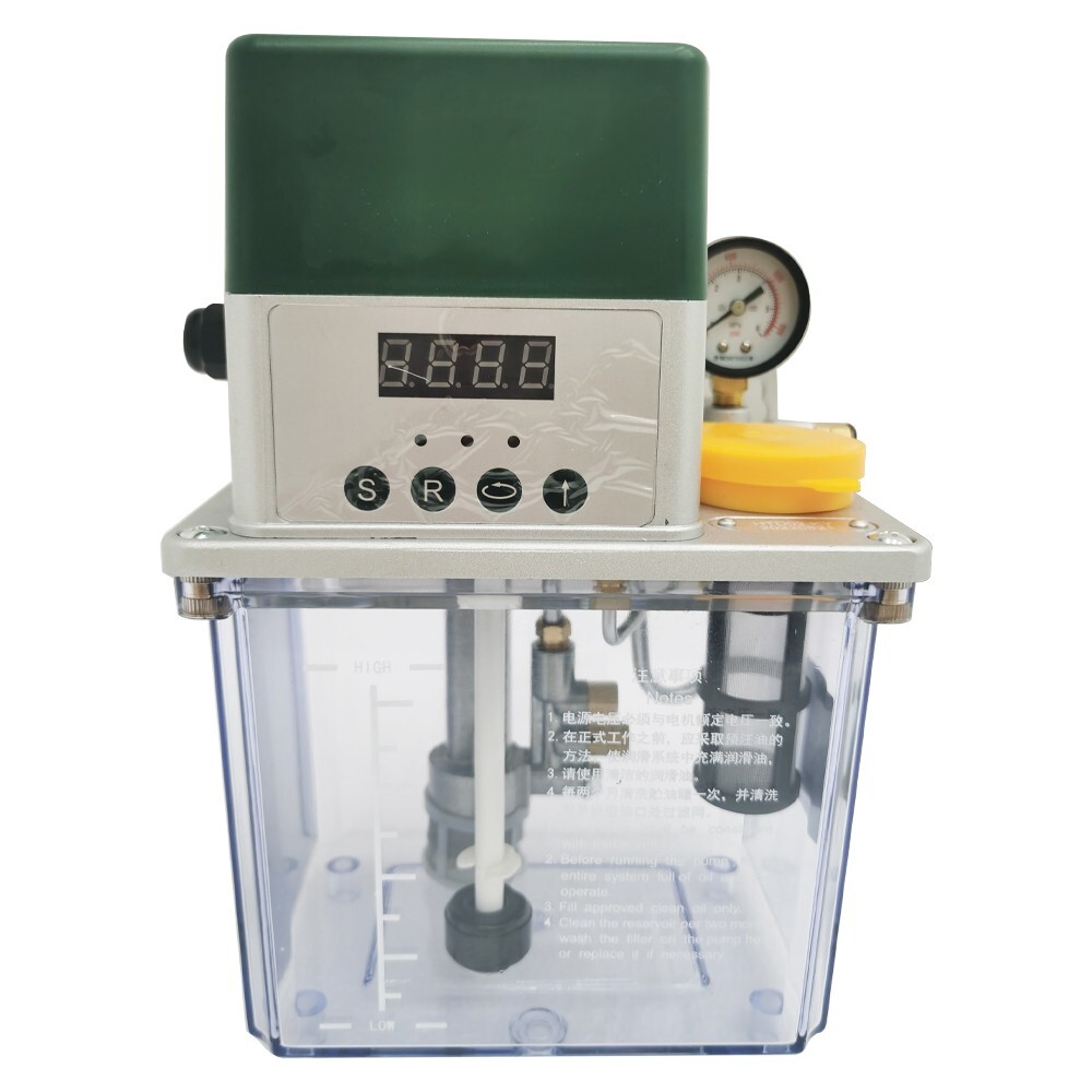 2L Digital Display Automatic Gear Lubricating Pump 220V Electric Oiler Tool