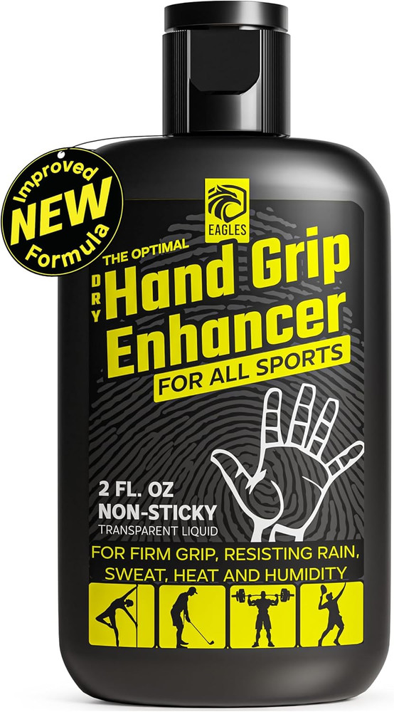 Dry Hand, Pole Grip Solution, Grip Enhancer, Non-Sticky, Anti-Slip Solution for