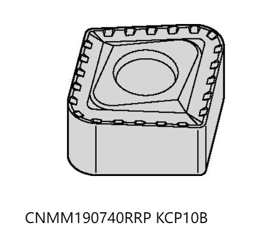 5 PCS  ORIGINAL  INSERTS      CNMM190740RRP KCP10B