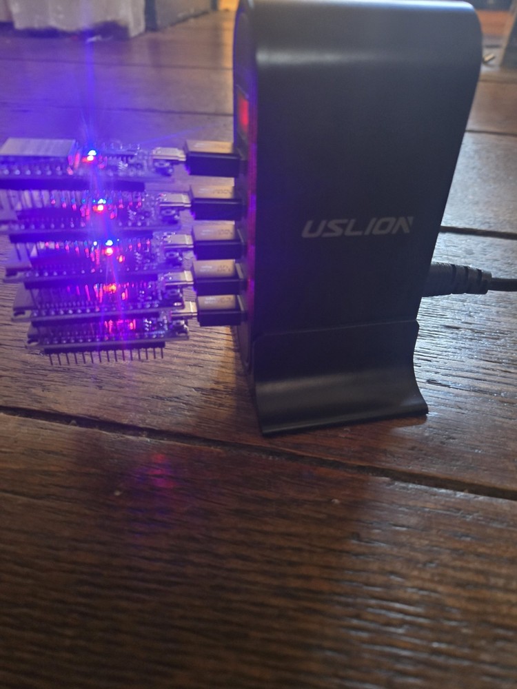 ☆(5x) eCash XEC NerdMiner v2, + (5x)USB-C + PowerSupply Display☆ Nerd Miner!