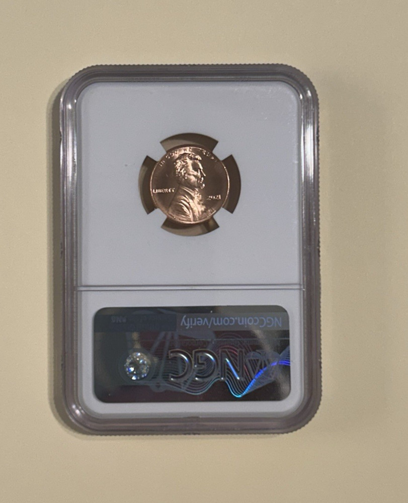 2021 Lincoln Cent NGC MS 67 RD First Releases