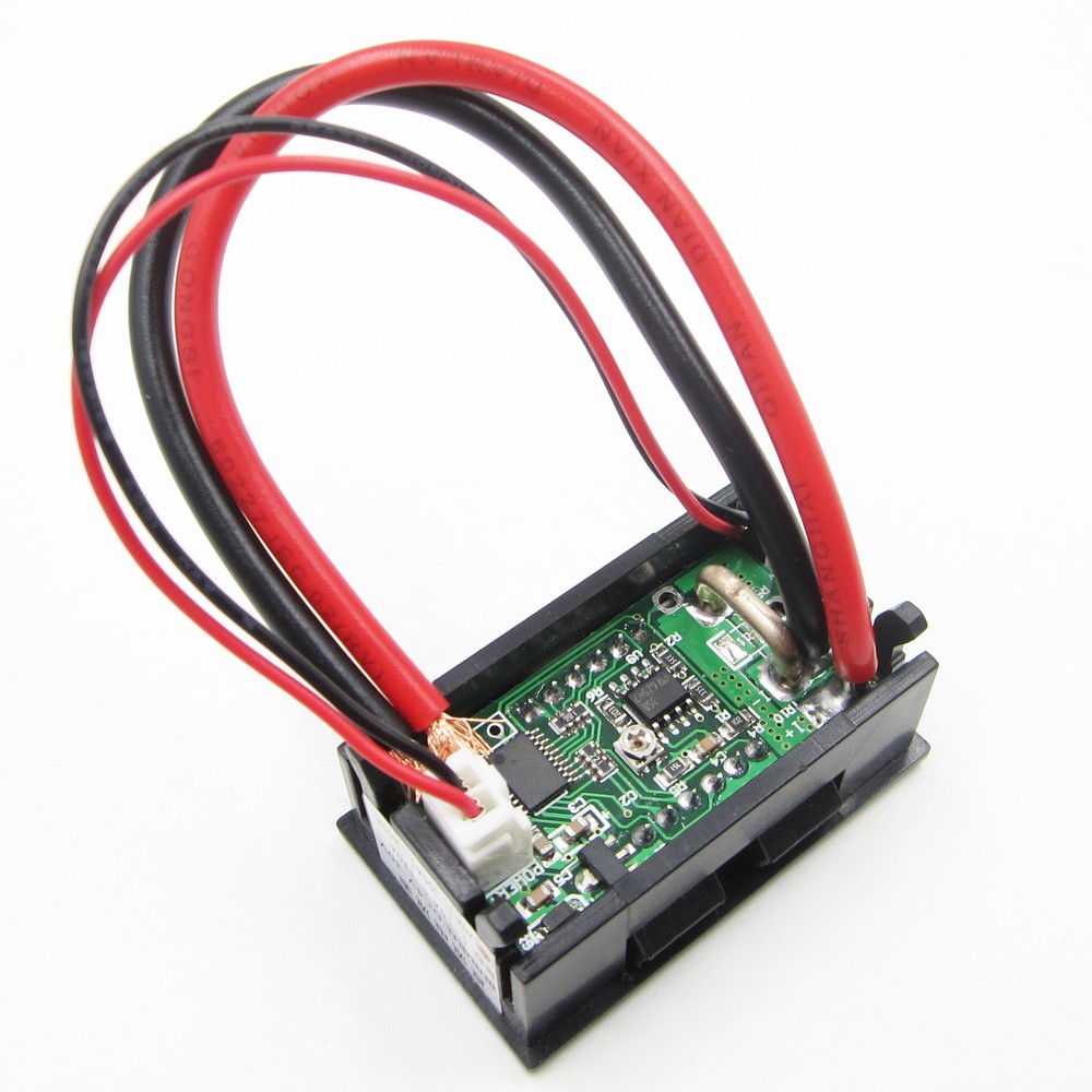 NEW DC 0 To 20A Mini Red LED Panel Meter Digital Ammeter