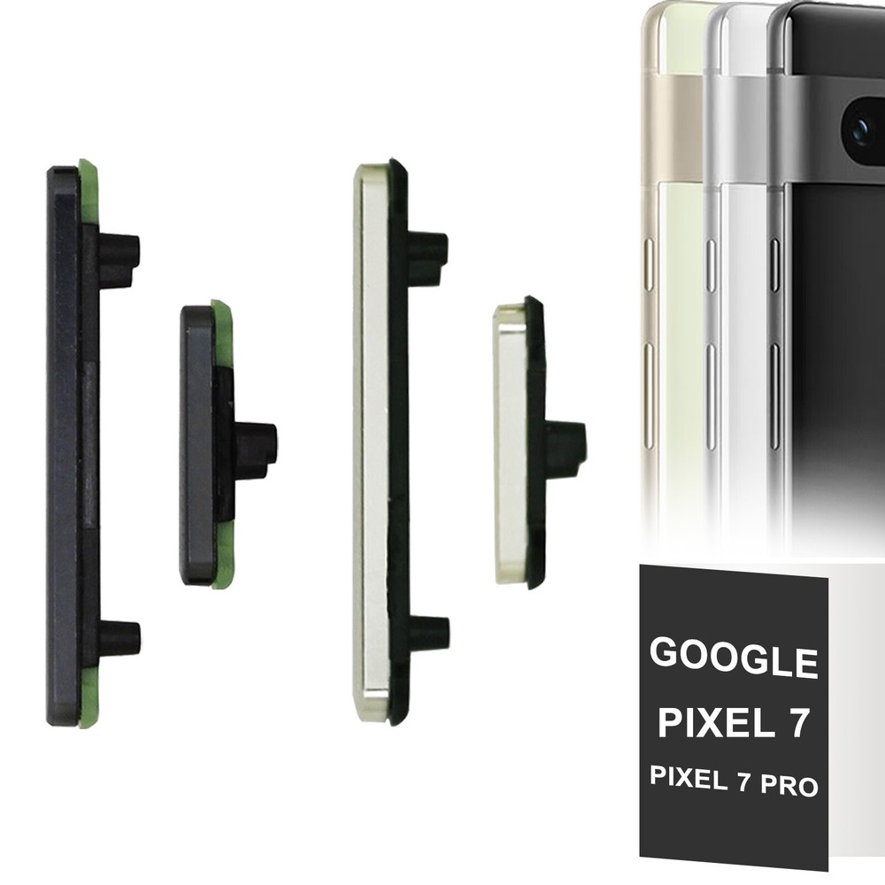OEM Power + Volume Button Cap Side Key Cover For Google Pixel 7 / Pixel 7 Pro 5G