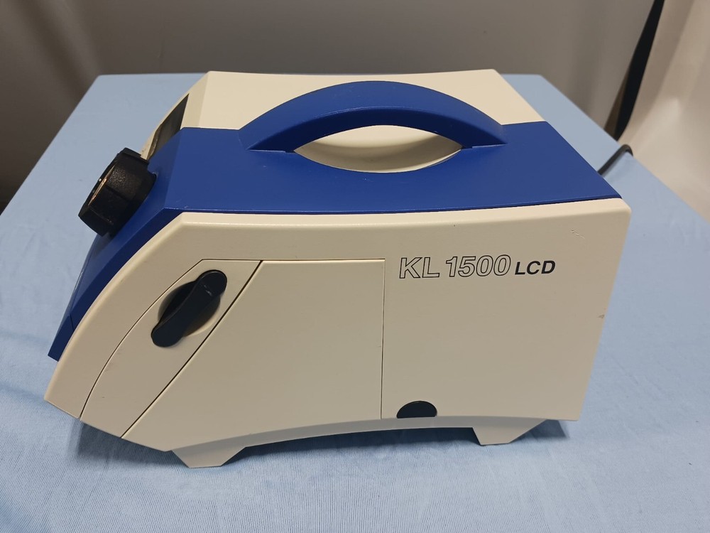 Zeiss Schott KL 1500 LCD Digital Compact Microscope Fiber Optic Light Source