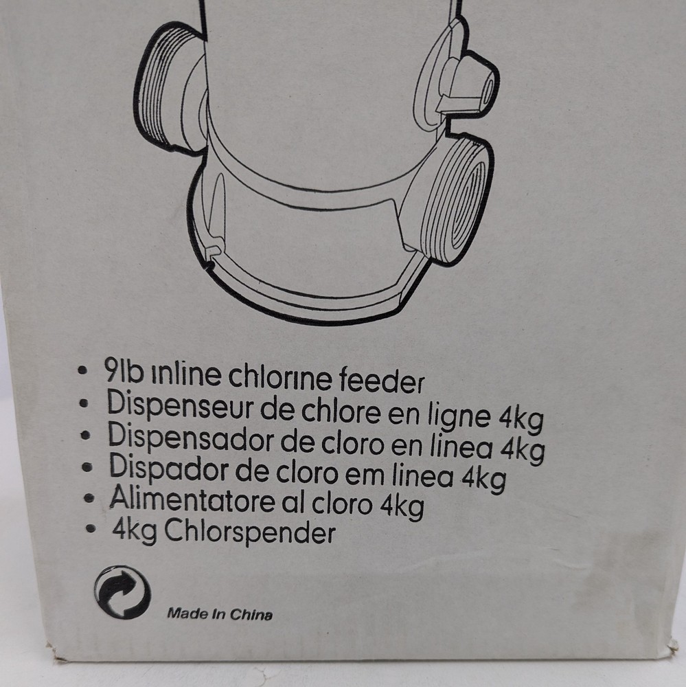 Automatic Chlorinator Feeder CL200 Inline Pool Hayward Replacement 9lb Capacity