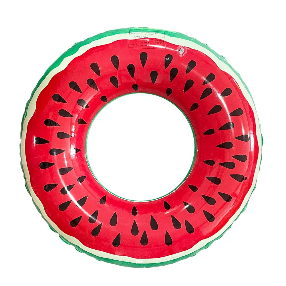 Inflatable Watermelon Swim Ring Pool Float Beach Party Circle Toy