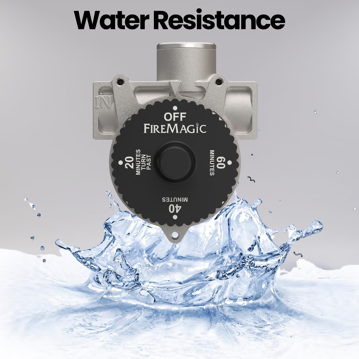 Fire Magic 1-Hour Automatic Timer Gas Safety Shut-off Valve, 3090D